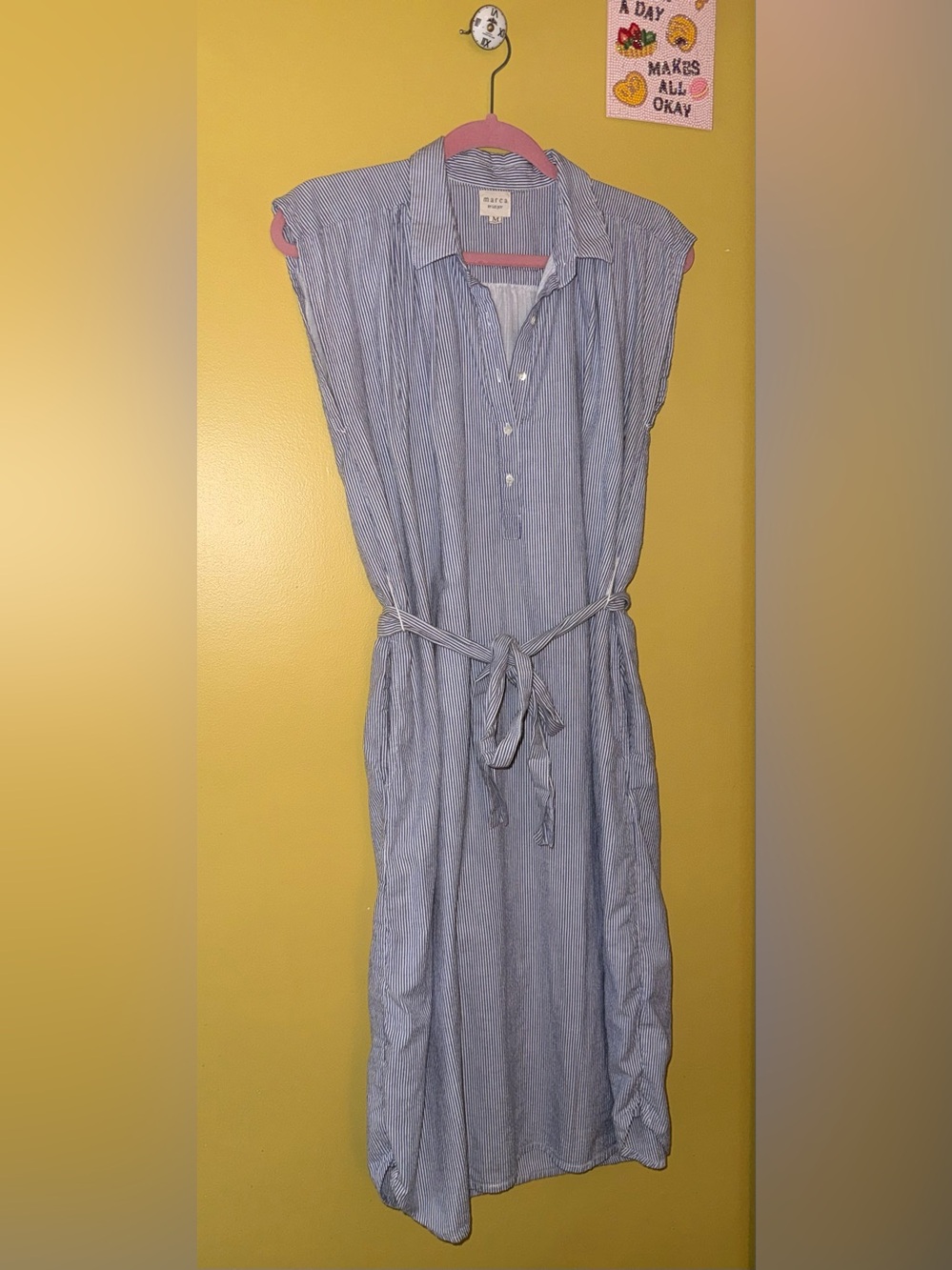 Marea by Liz Joy Cotton Shirt Dress - Picture 2 of 4